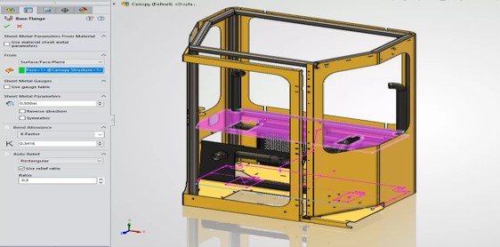 Custom Sheet Metal Start Points in SOLIDWORKS 2026