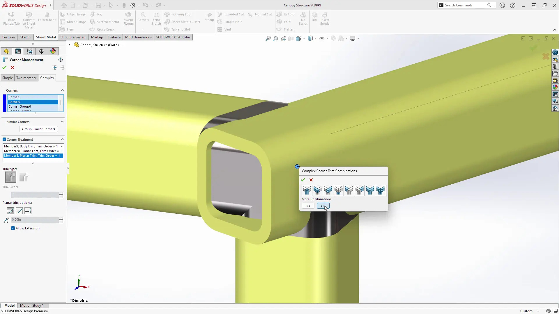SOLIDWORKS 2026 Enhanced Corner Treatments